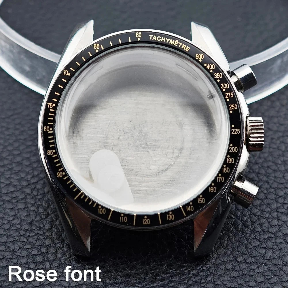 39.7Mm Men’S Watches Metal Case FIT VK63 Movement Case Watch Accessories Watch