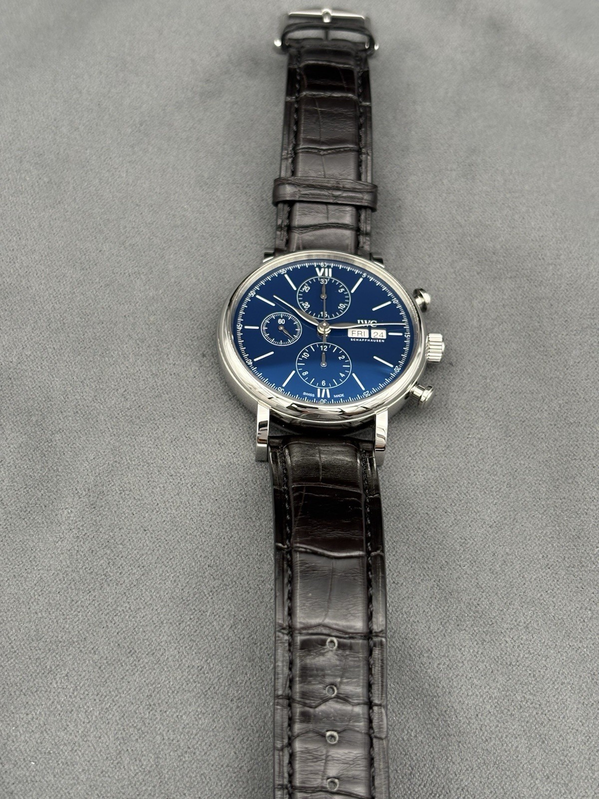 2019 IWC Portofino Chronograph 42mm Limited Edition 150 Years IW391023 Full Set