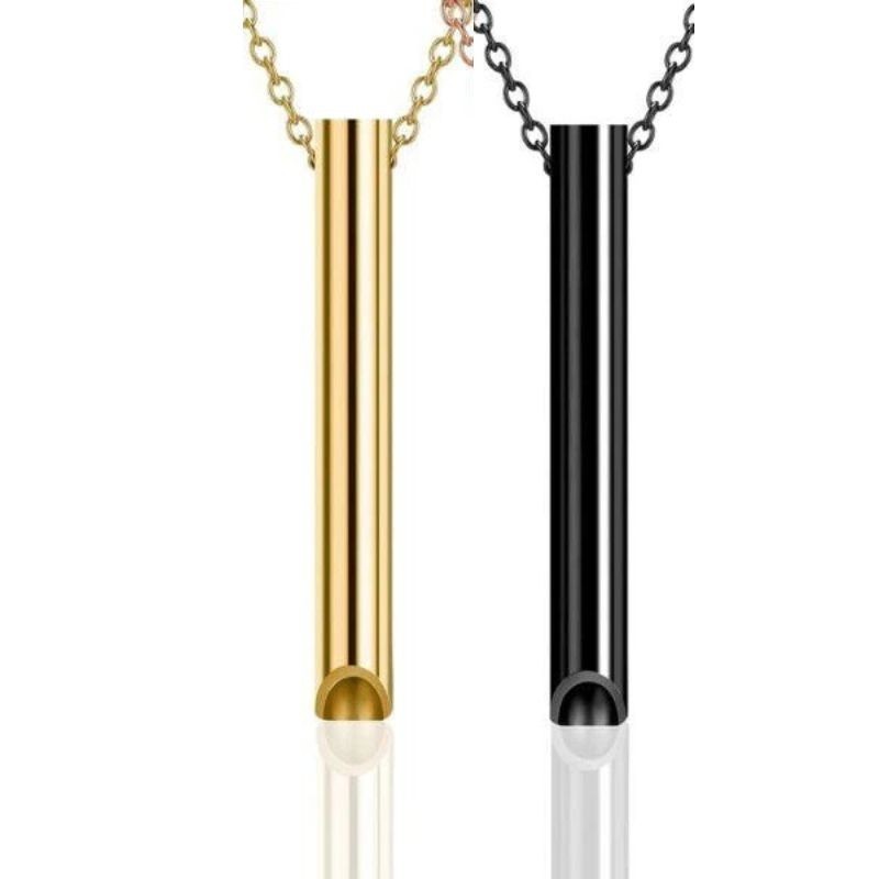 2PCS Breathing Necklace for Anxiety Relief, Mental Fatigue Relief, Quit Smoking