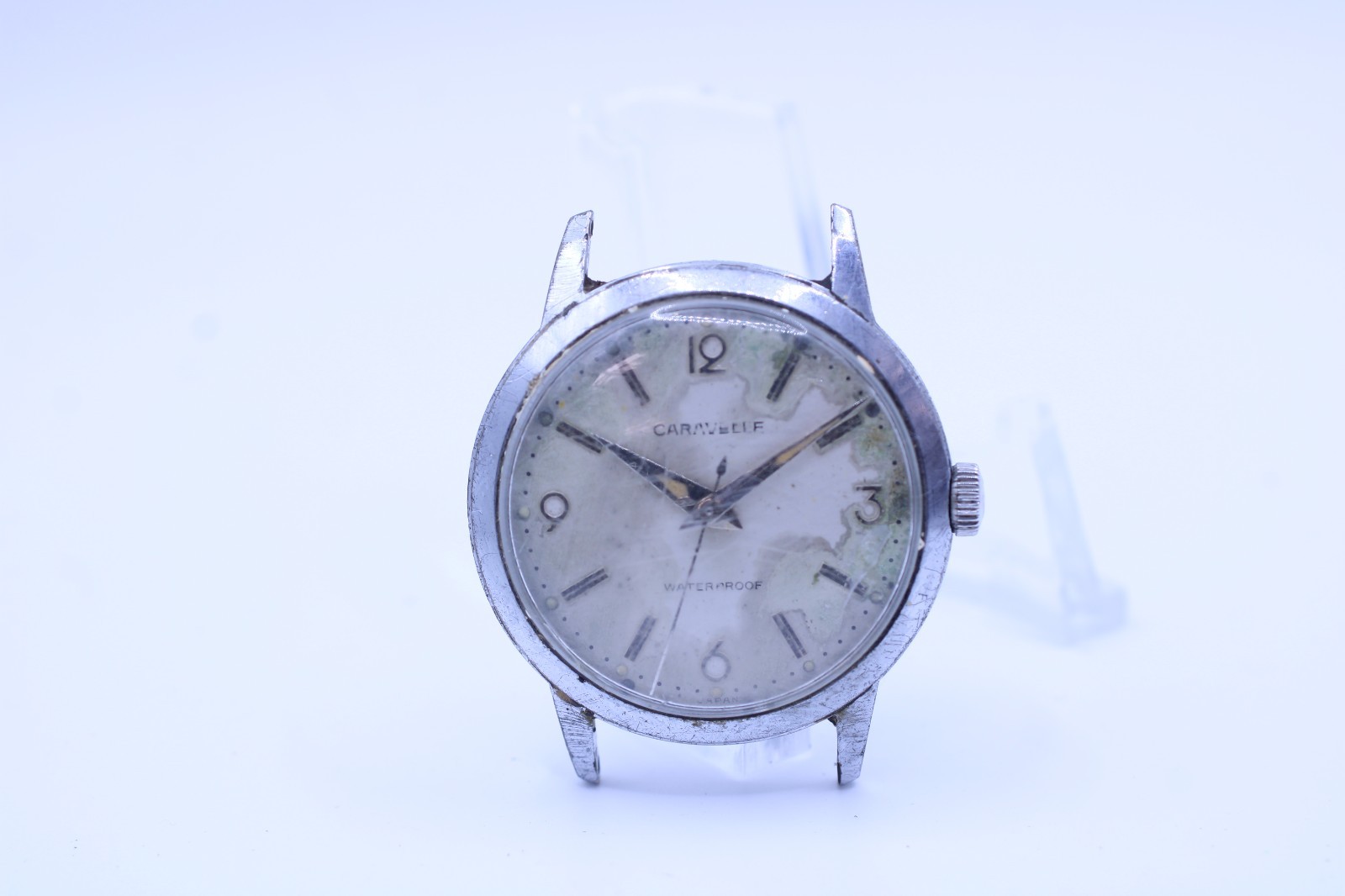CARAVELLE 7j 2S0 JAPAN WRIST WATCH 31.5mm 15.4mm LUG FOR REPAIR (M12)