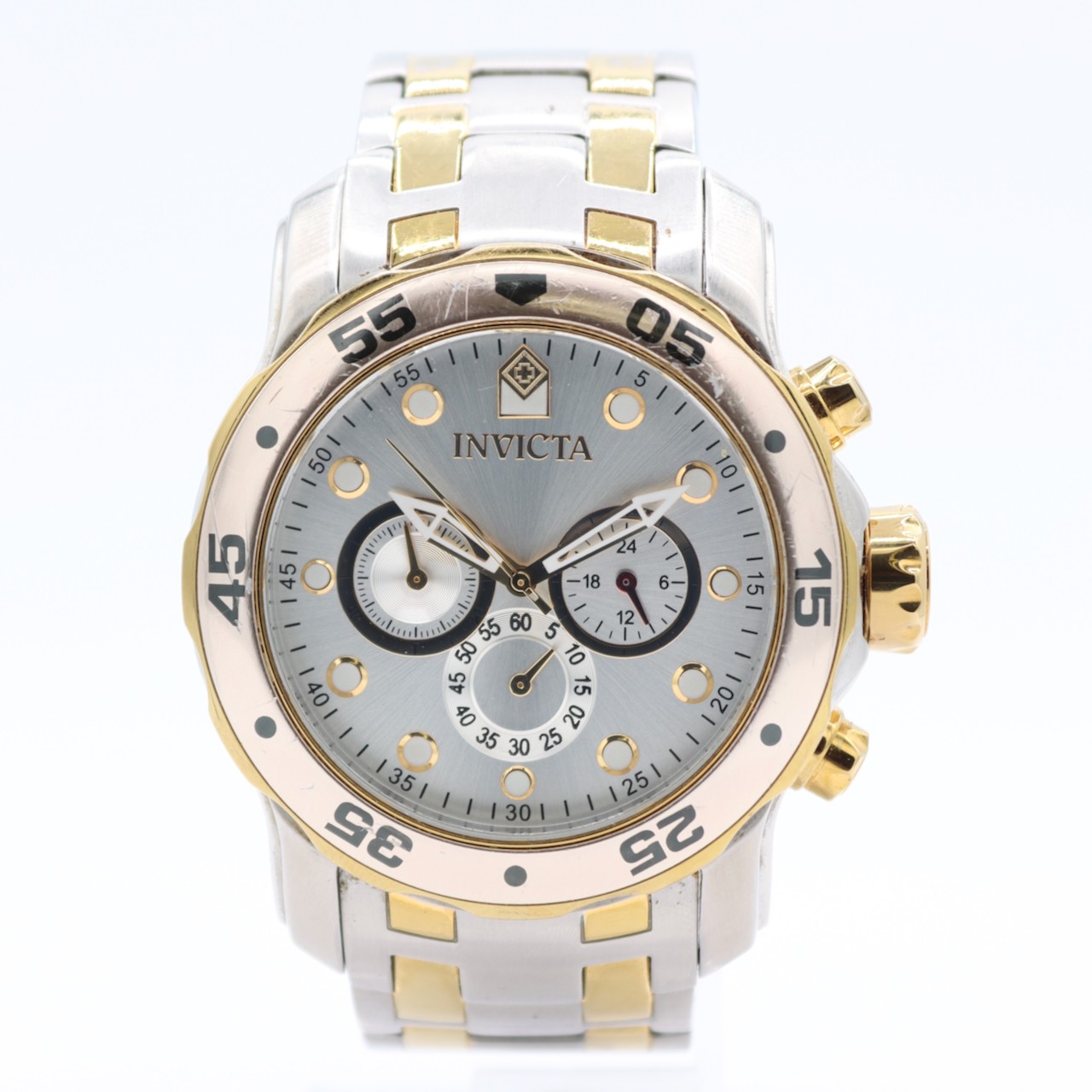 48mm Invicta Pro Diver SCUBA 13671 Master of the Oceans Quartz Chronogragh Steel
