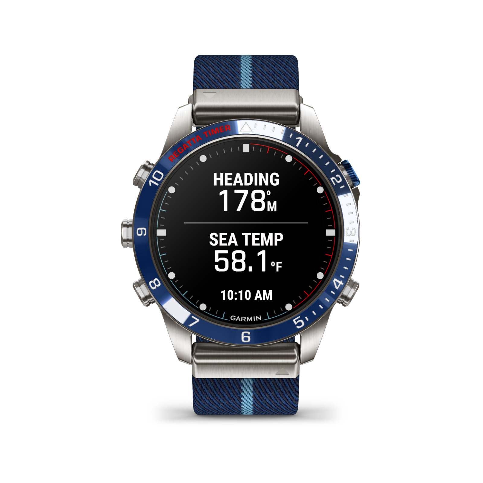 Garmin MARQ Captain Gen 2 Modern Tool Smartwatch Titanium Sapphire 010-02648-10