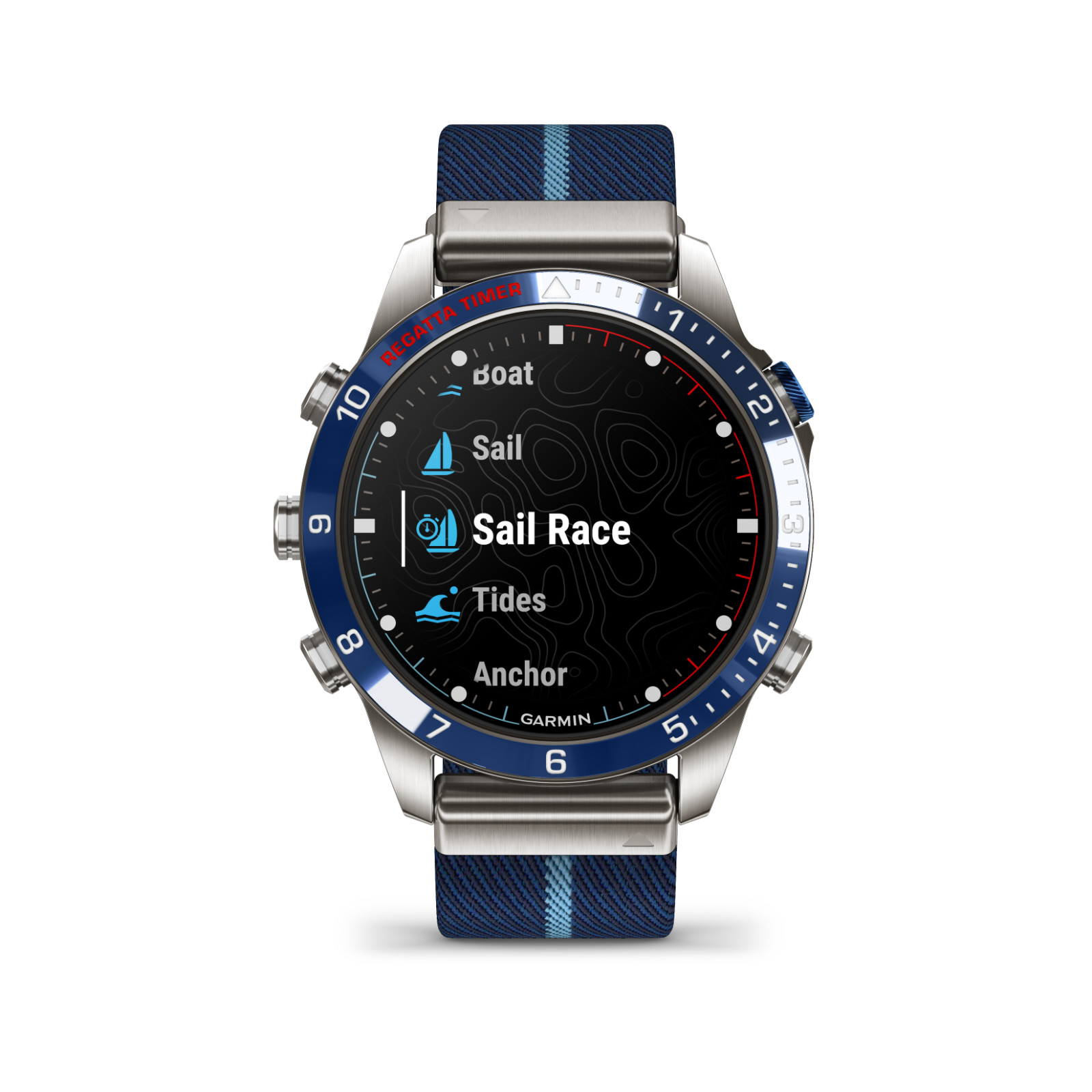 Garmin MARQ Captain Gen 2 Modern Tool Smartwatch Titanium Sapphire 010-02648-10