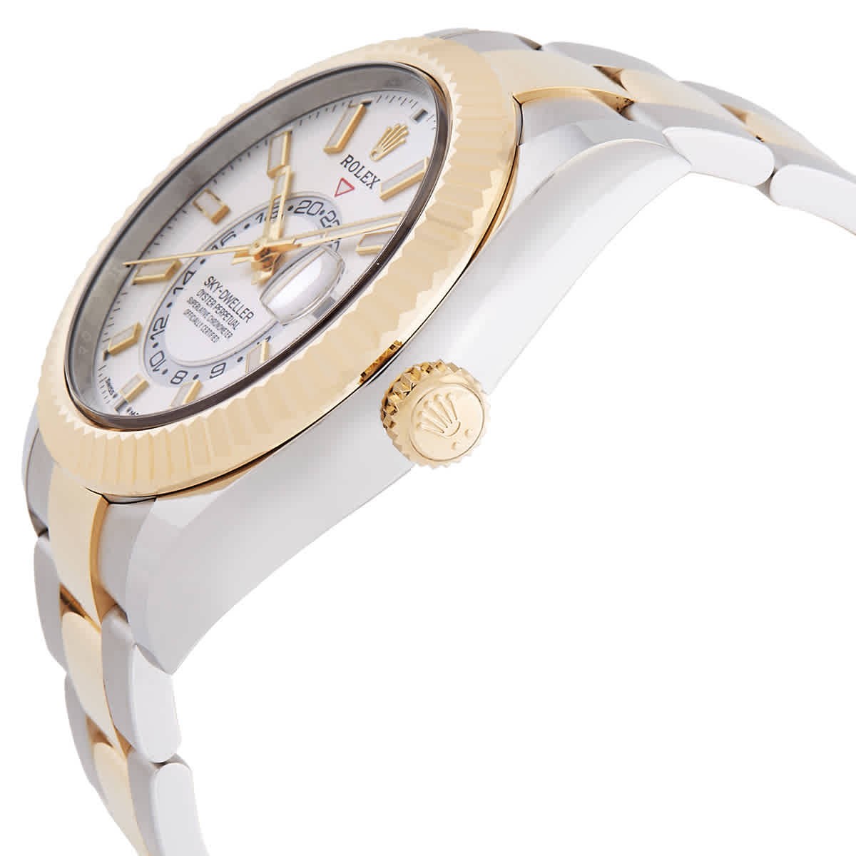 Rolex Sky-Dweller GMT Automatic Chronometer White Dial Men’s Watch 336933-0005