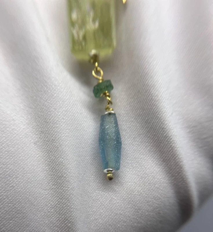 Antique Style Craft Earrings – Brass & 925 Silver – Limited Edition