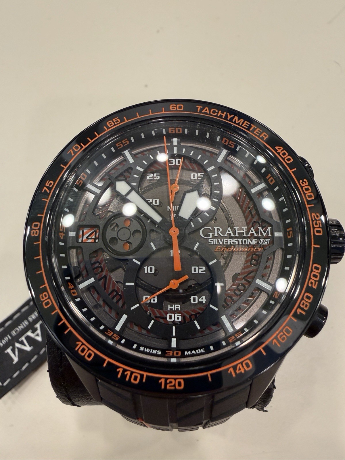 No Reserve! Graham Silverstone RS Endurance 46mm Automatic Watch 2STCB.B04A.K98H