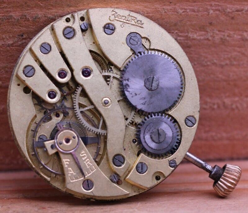 ZentRa HIGH GRADE POCKET WATCH MOVEMENT 41.7mm FOR REPAIR (A12)