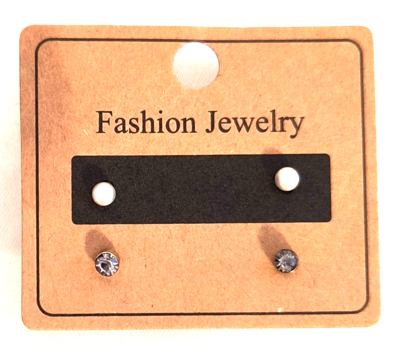 New Fashion Jewelry 2 Girls Petite Stud/Post Earrings Imitation Pearls Crystals