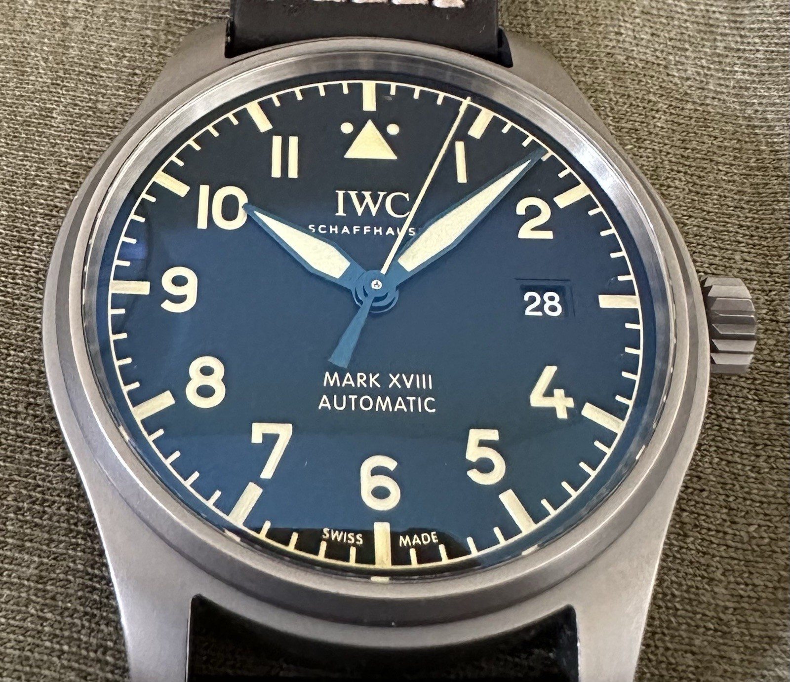 IWC Mark XVIII Heritage, Full Set + Extra Strap & Active Warranty