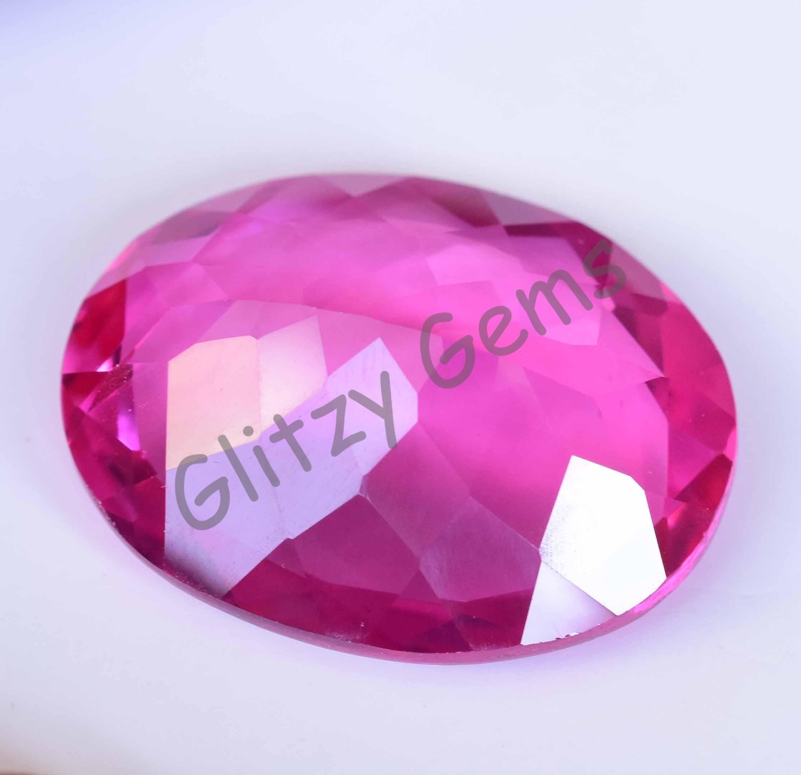 Natural Pink Ruby Mogok 72.70 Ct Oval Stunning CERTIFIED Loose Gemstone