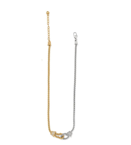 Brighton Meridian Ventus Two-Tone Short Necklace Necklace NWT $148