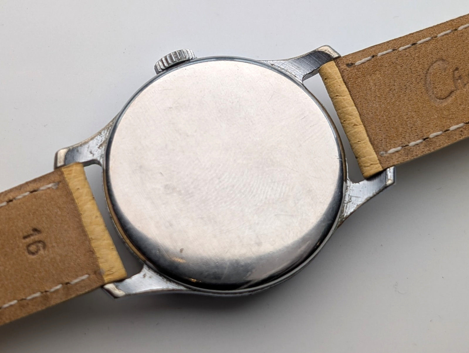 Vintage Pobeda (Победа) Gilt Dial Watch, 15 Jewel PChZ (ПЧЗ) 2602 Movement, 1958