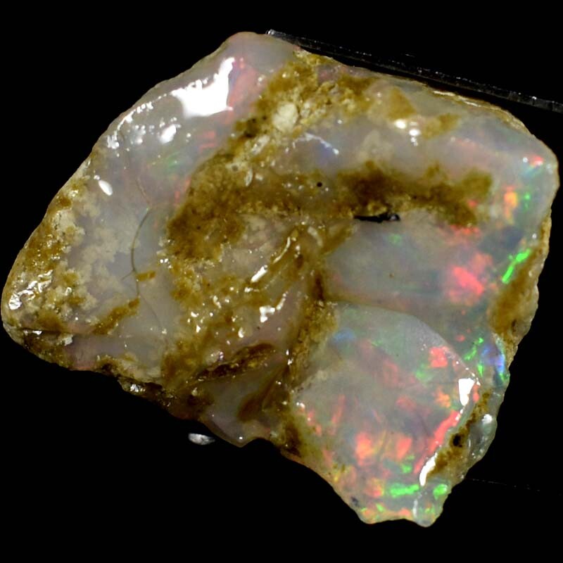 100% Natural Ethiopian Fire Opal Rough Jumbo Flashy Loose Gemstones 27.40Cts.