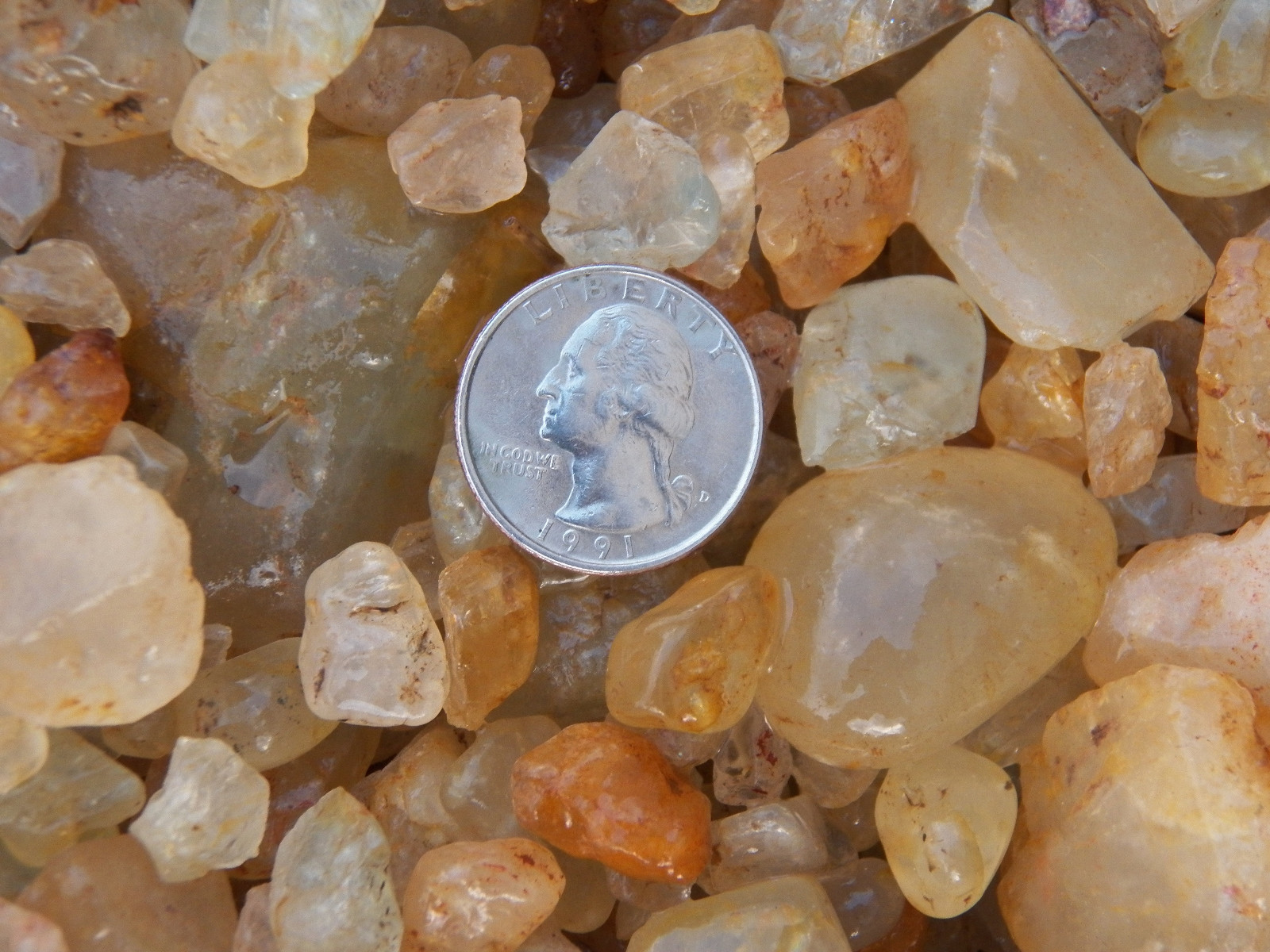 500 Carat Lots of Topaz Rough – Plus a FREE Faceted Gemstone