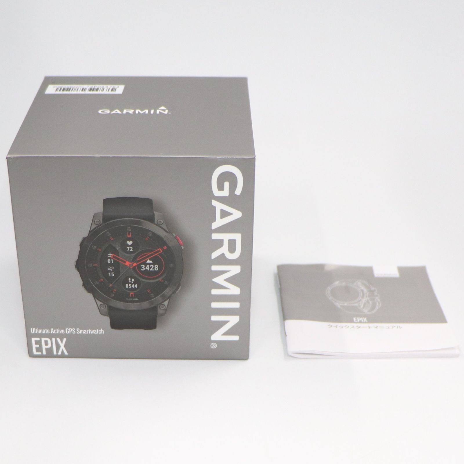 Used Garmin epix Sapphire Carbon Gray DLC Ti Black epix sapphire carbon gray dlc