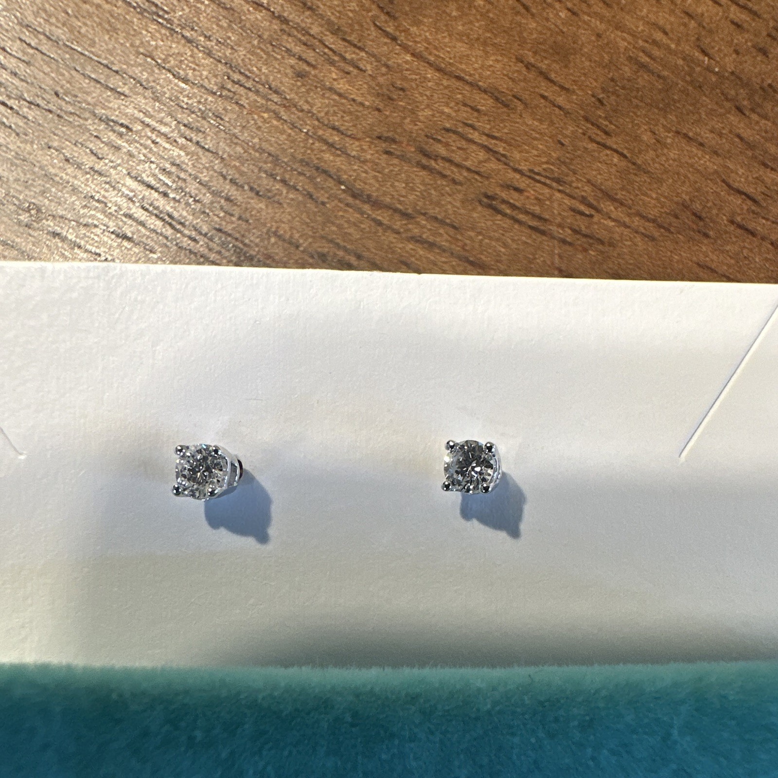 Brilliant Earth 4-Prong Lab Diamond Stud Earrings (1/4 ct. tw.) 18K White Gold