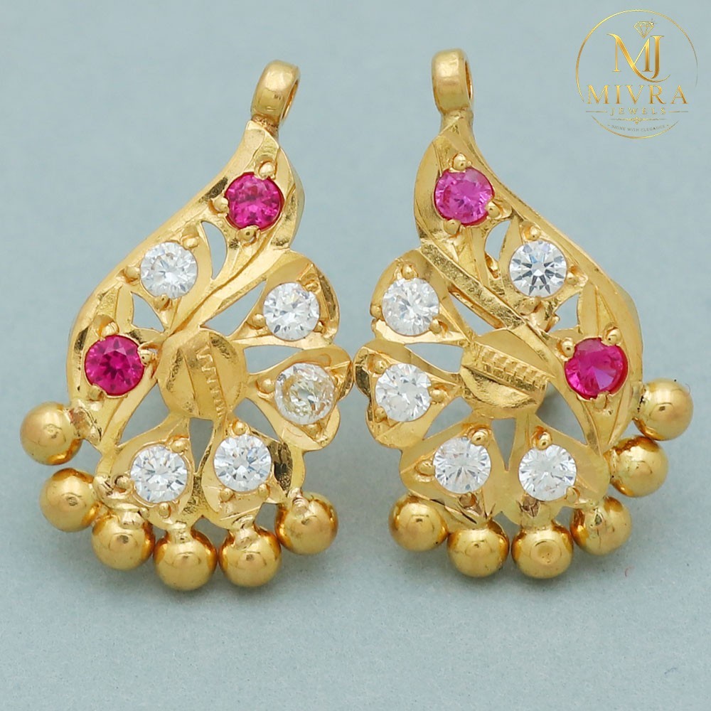 22K Print Gold Pendant for Stepsister Collectible Gold Jewelry Gift 2.2cm, 2.75g