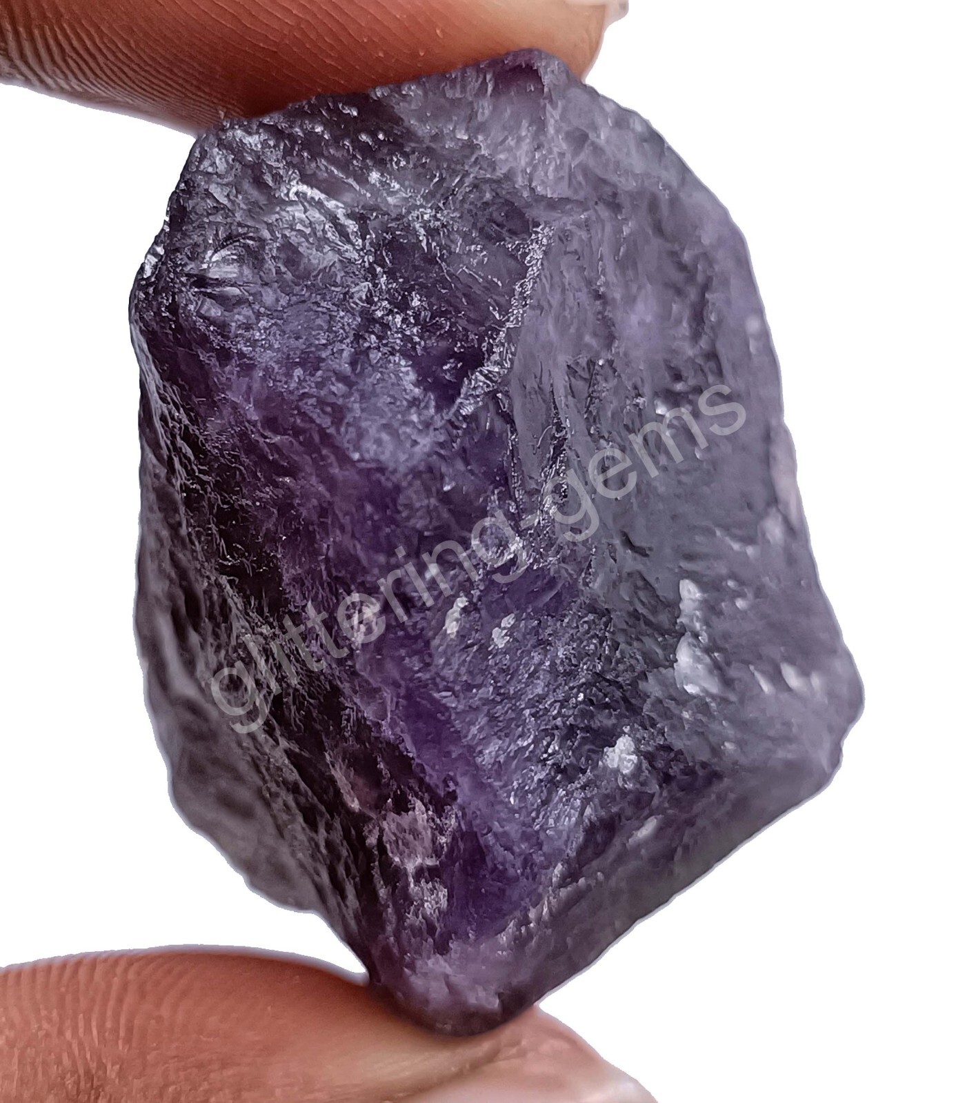 403.00 Ct Natural Purple Alexandrite Rough Dyed IGL Certified Loose Gemstone M25