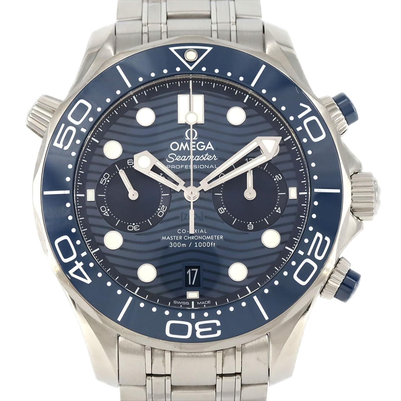 Authentic Omega Seamaster Diver 300M Chronograph 210.30.44.51.03.001 Stainle…