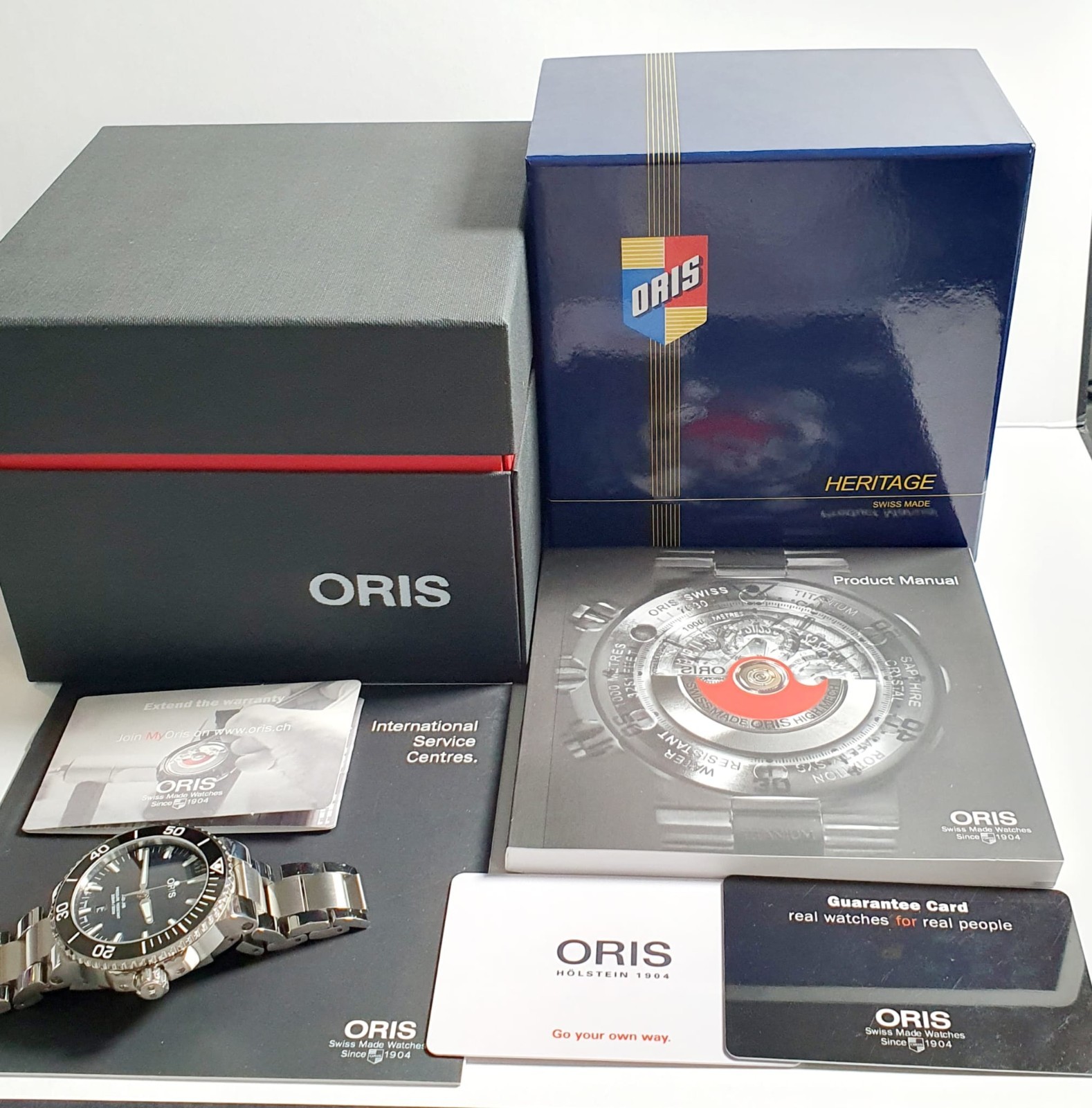 Oris Aquis Blue Dial Men’s Watch – 01 733 7730 4135 07 8 24 05PEB