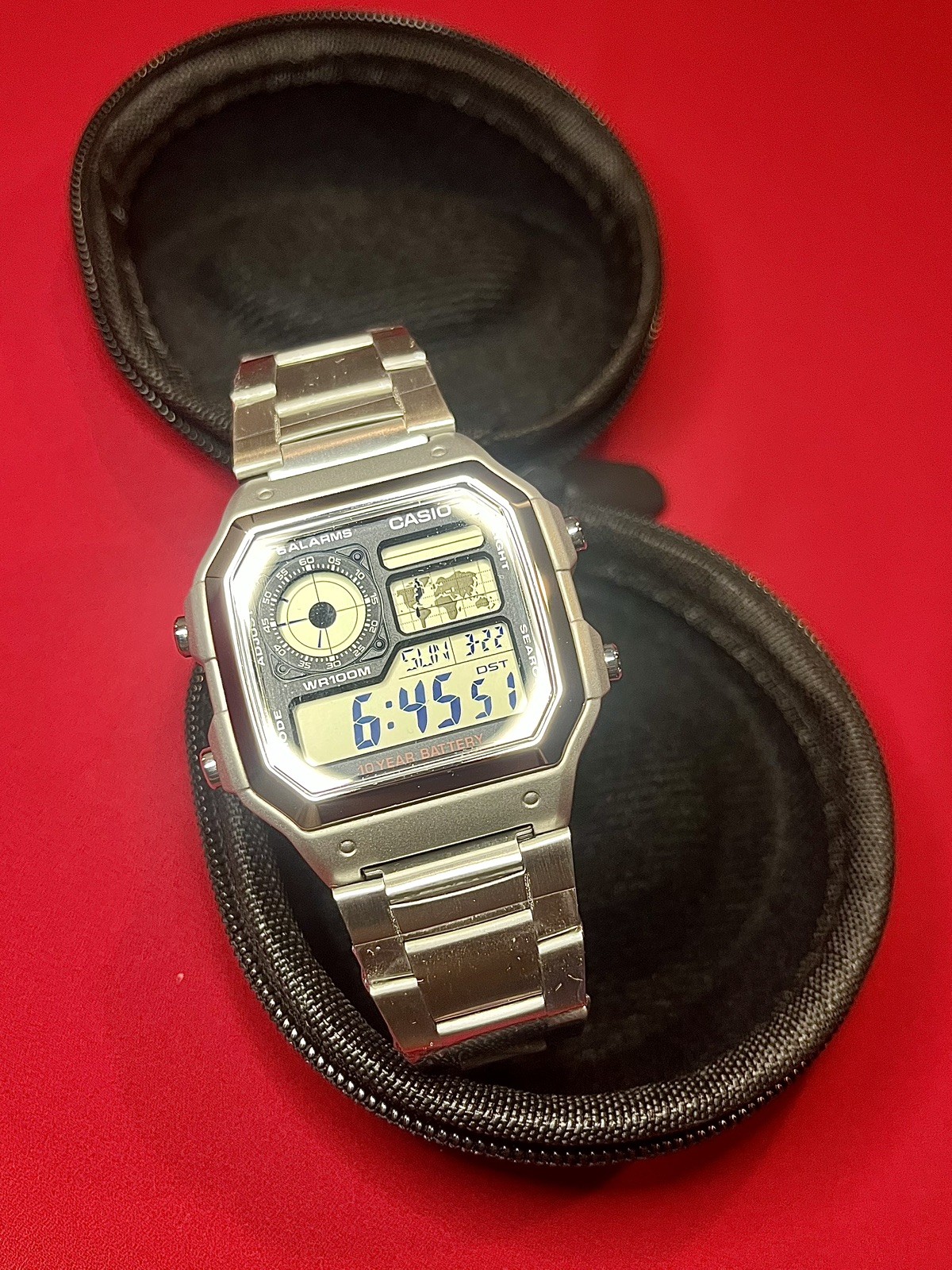 Full Metal Casio Royale AE1200 Stainless Steel Case & Bracelet Mod