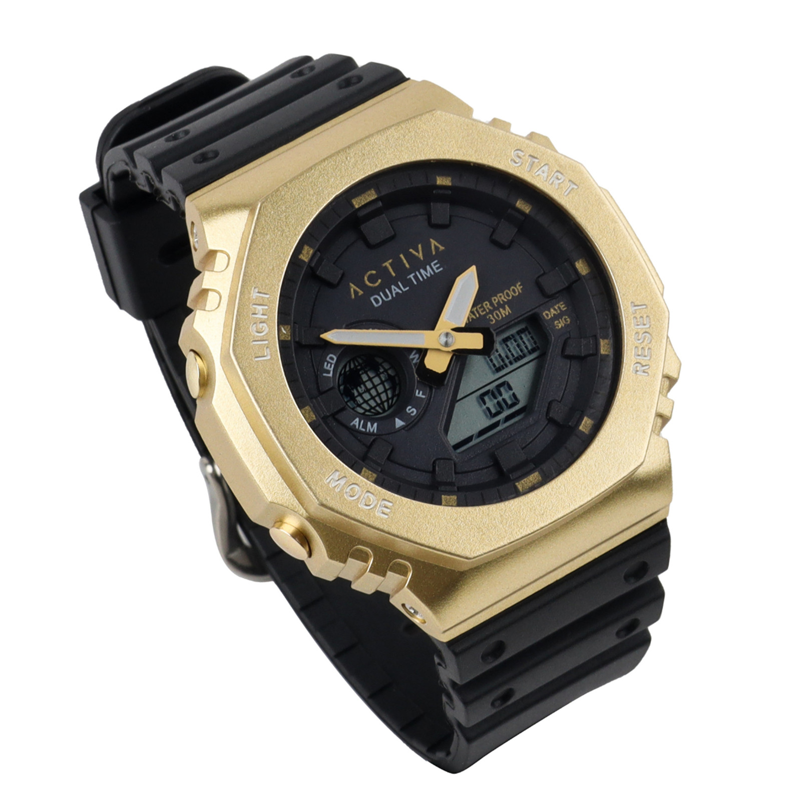 Activa Recon X Invicta Digital Unisex Watch – 45.5mm, Black Strap ACW423-008