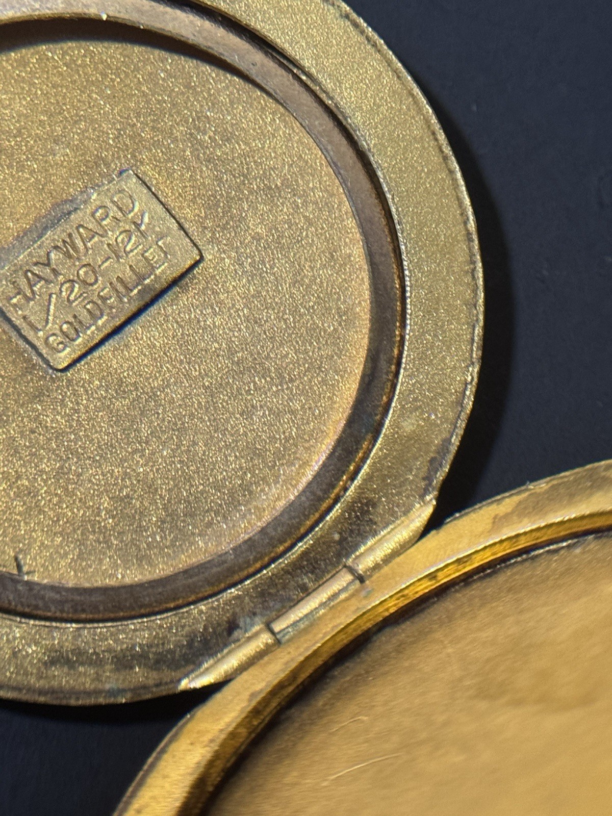 Vintage Hayward 12K Gold Filled Dartmouth College Locket Pendant