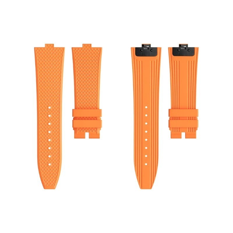 FKM Rubber Watch Strap Fits Vacheron Constantin Overseas 4500V 5500V 7900V 47040