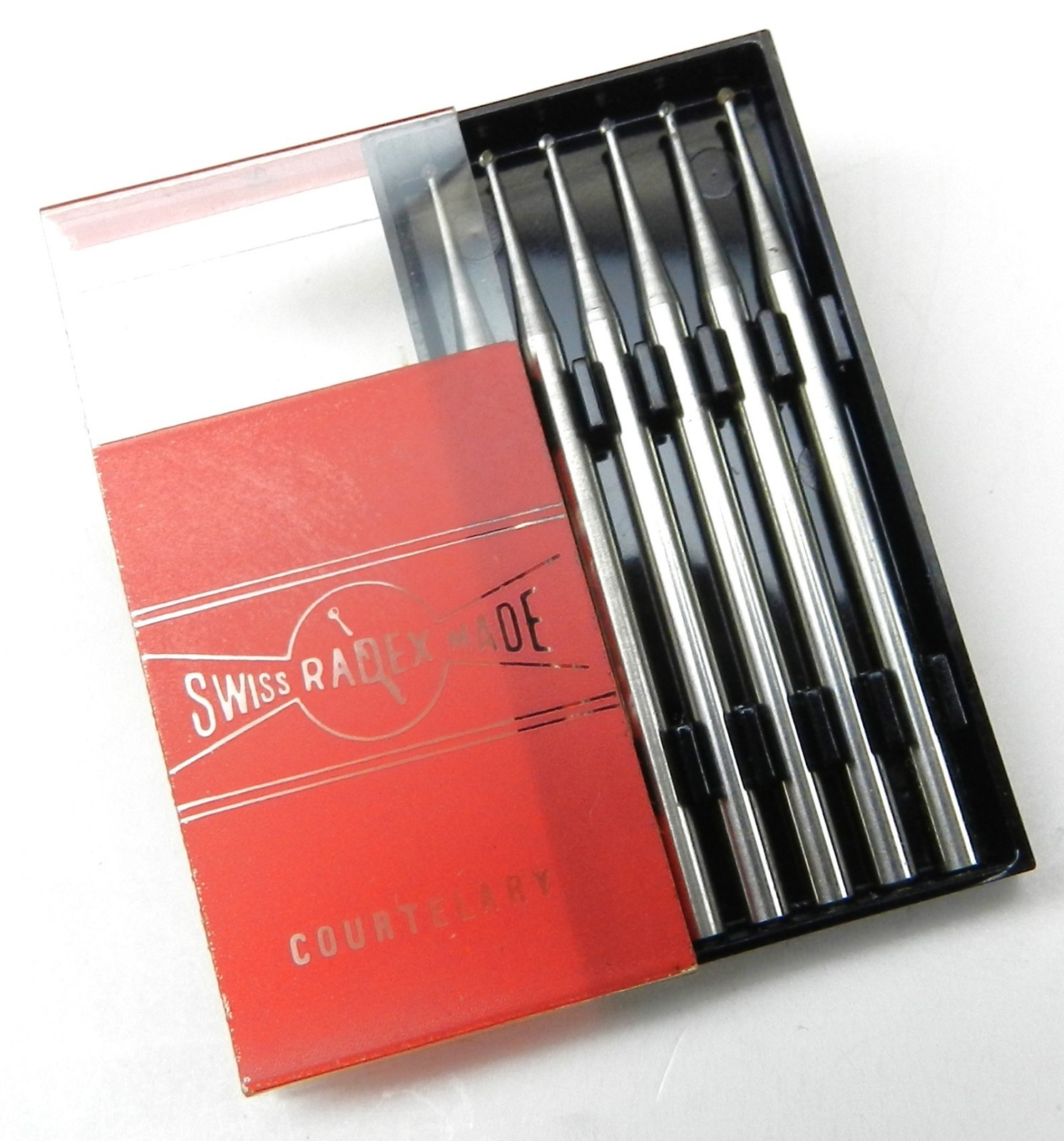 Round Burs 010 Swiss Made Radex #2 Jewelry Making Burs – 2 Packs of 6