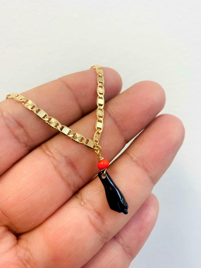 Newborn Baby/Children’s Boy/Girls/Mom’s/Dad’s Valentino Azabache Hand Bracelet.