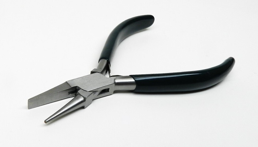 Round and Flat Nose Pliers Jewelry Making 5″ Plier Wire Wrapping Craft Work
