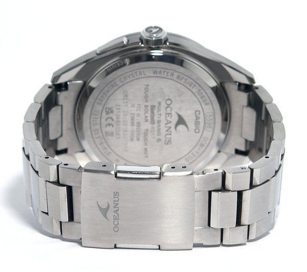 CASIO OCEANUS OCW-T200S-7AJF Solar Radio Watch White Dial Men’s Japan