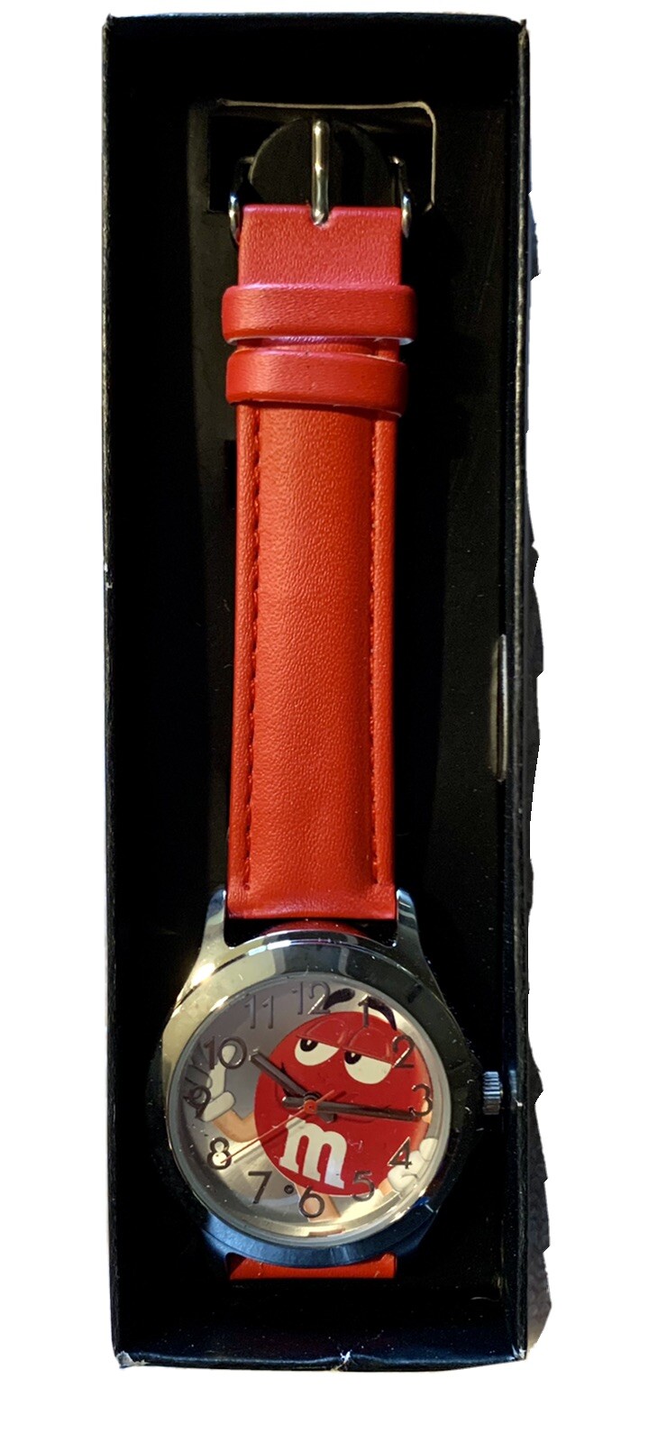 Avon 2015 Red M&M Watch New Never Used