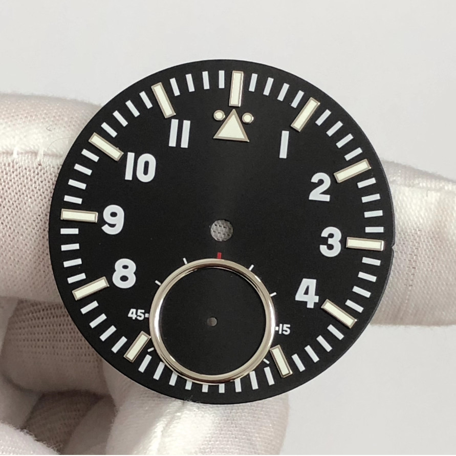 Watch accessories 38.8mm new windmill dial for ST3621/ETA6498 movement