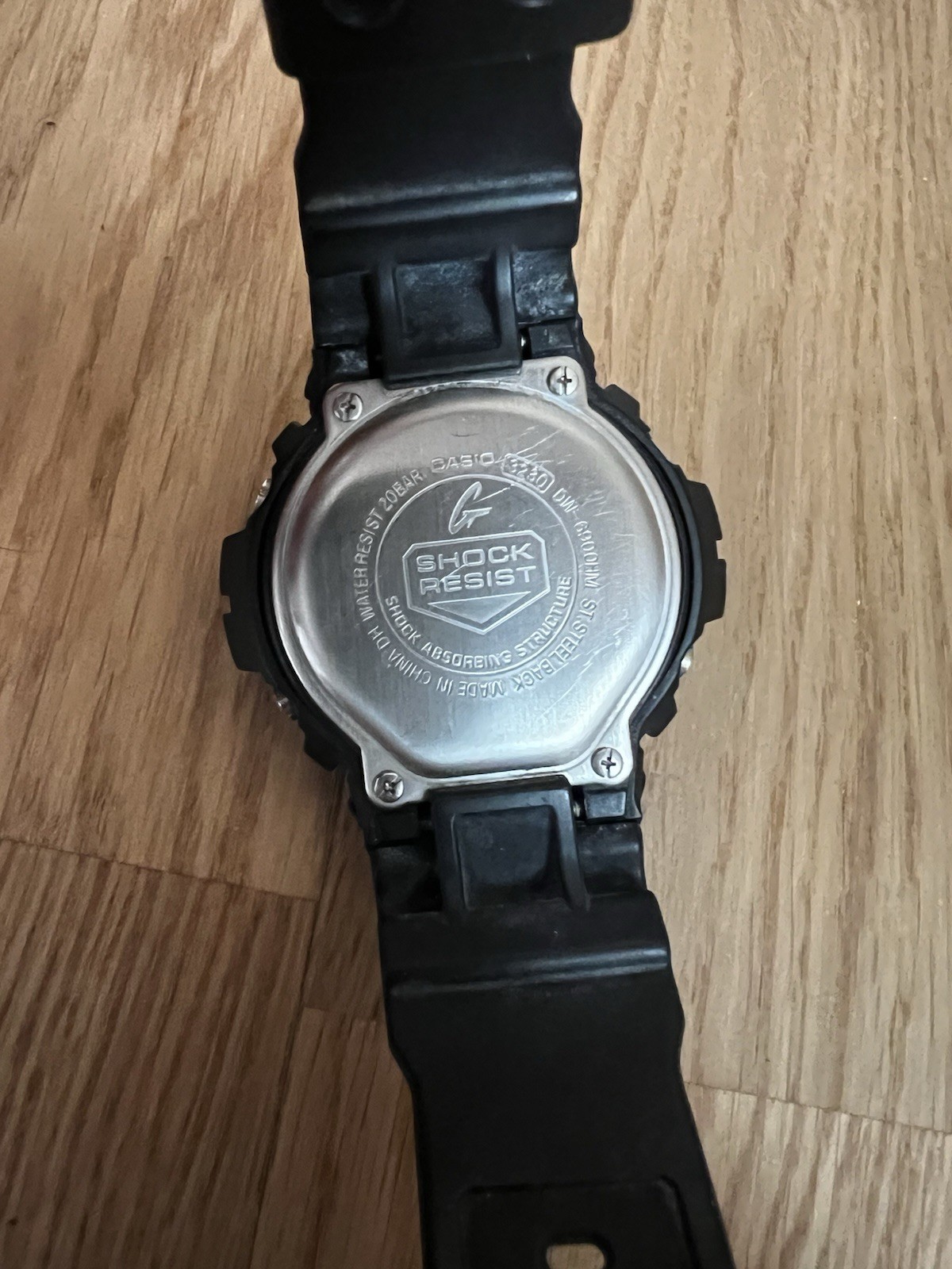 Pre-Owned Casio G-Shock DW-6900 Black Digital Watch – Box & Manual Included