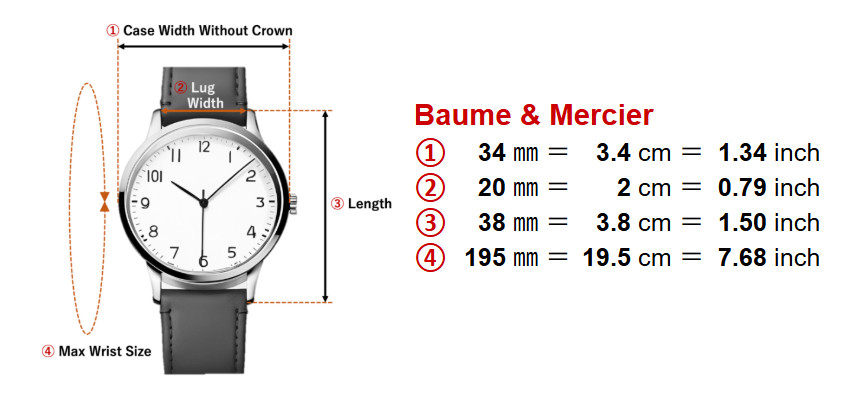 Baume & Mercier Riviera 5131.2 Vintage Quartz Men’s Watch 34mm Roman White Dial