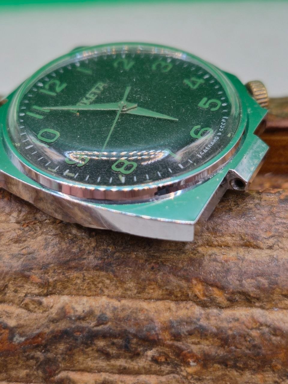Vintage Soviet mechanical wristwatch RAKETA 2609 HА.