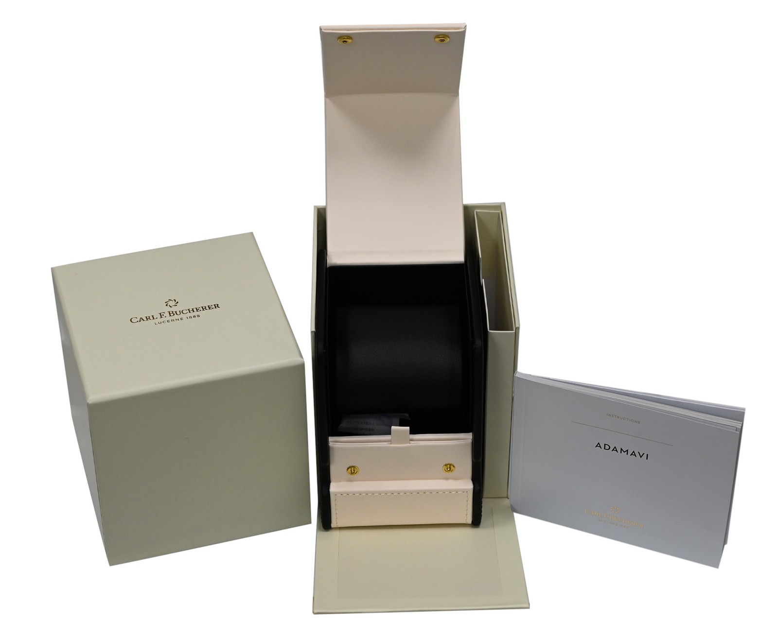 Carl F. Bucherer Adamavi 00.10315.08.15.22 Date Stainless Steel 28MM Lady Quartz