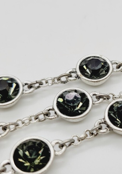 KENNETH COLE New York Silver tone Chandelier Drop Earrings 3.75 in Dangle