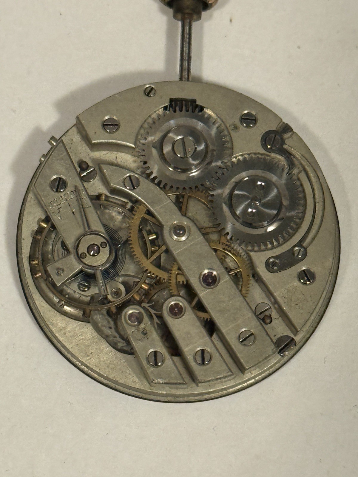 H. Moser & Cie Pocket Watch Dial And Movement Vintage