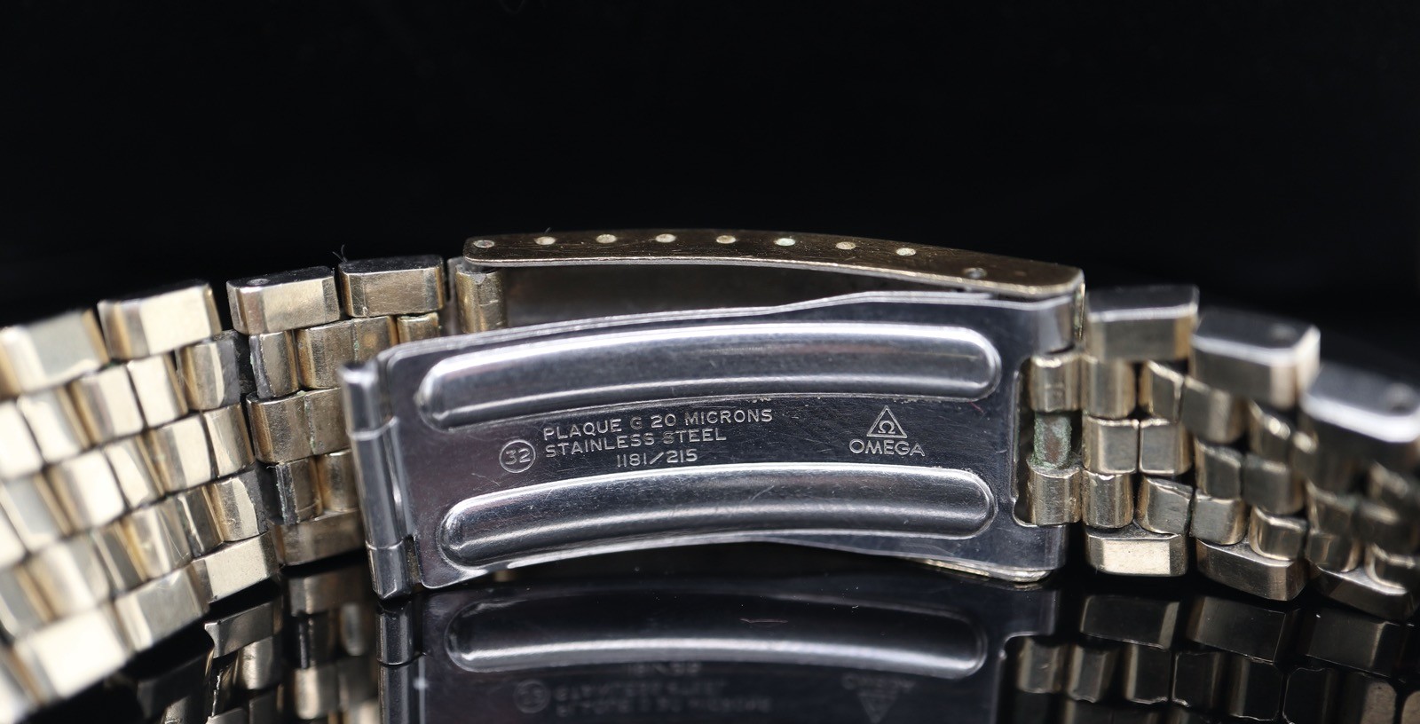 Omega Constellation G/P Brick No.32 / 1101/215 19mm Wrist Watch Bracelet