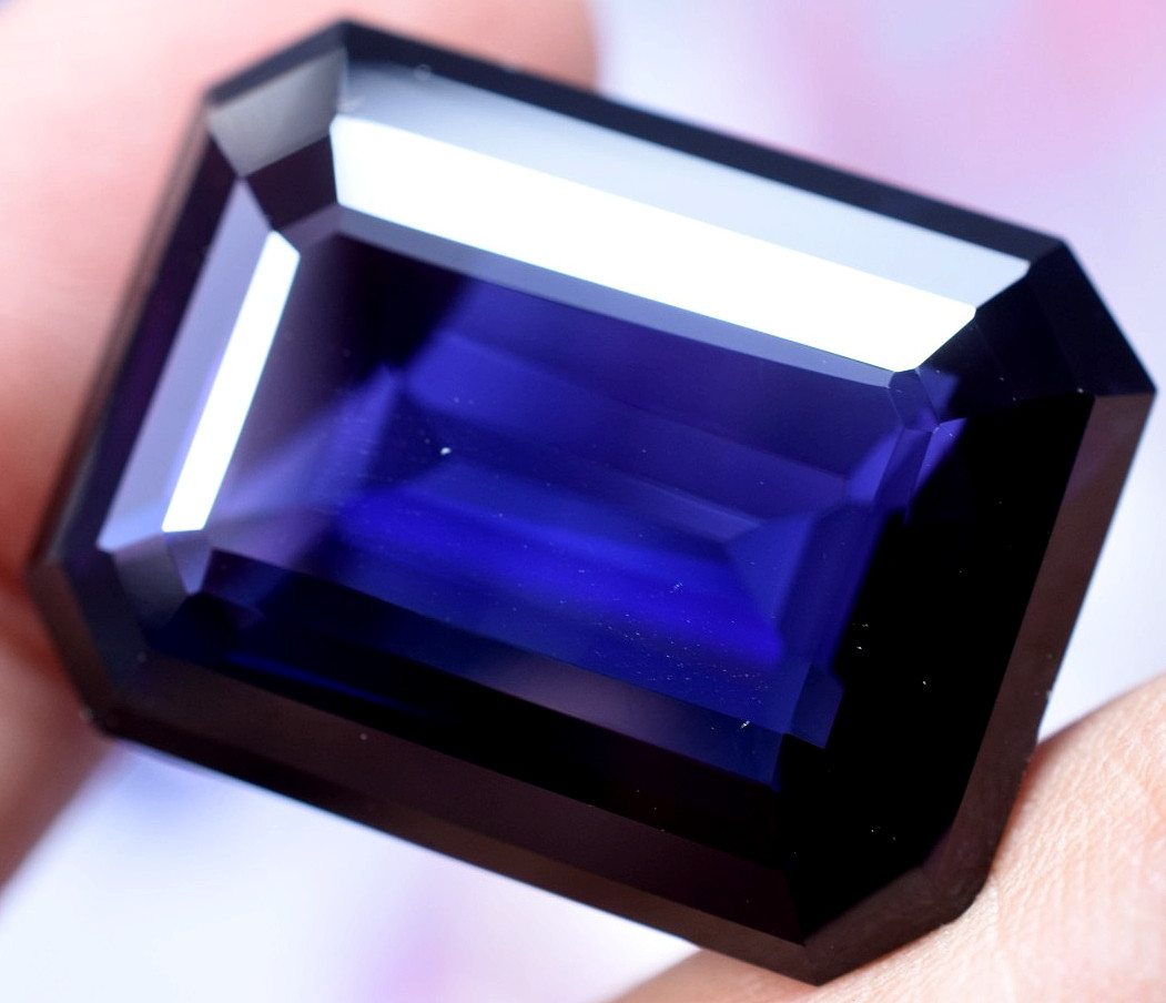 RARE Natural Purple-Blue Tanzanite 48.48 CT IF Certified Flawless Loose Gemstone