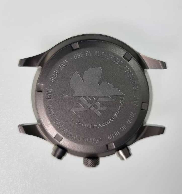 SONY wena Wrist Pro NERV Edition 500 Limited Evangelion Silver watch New