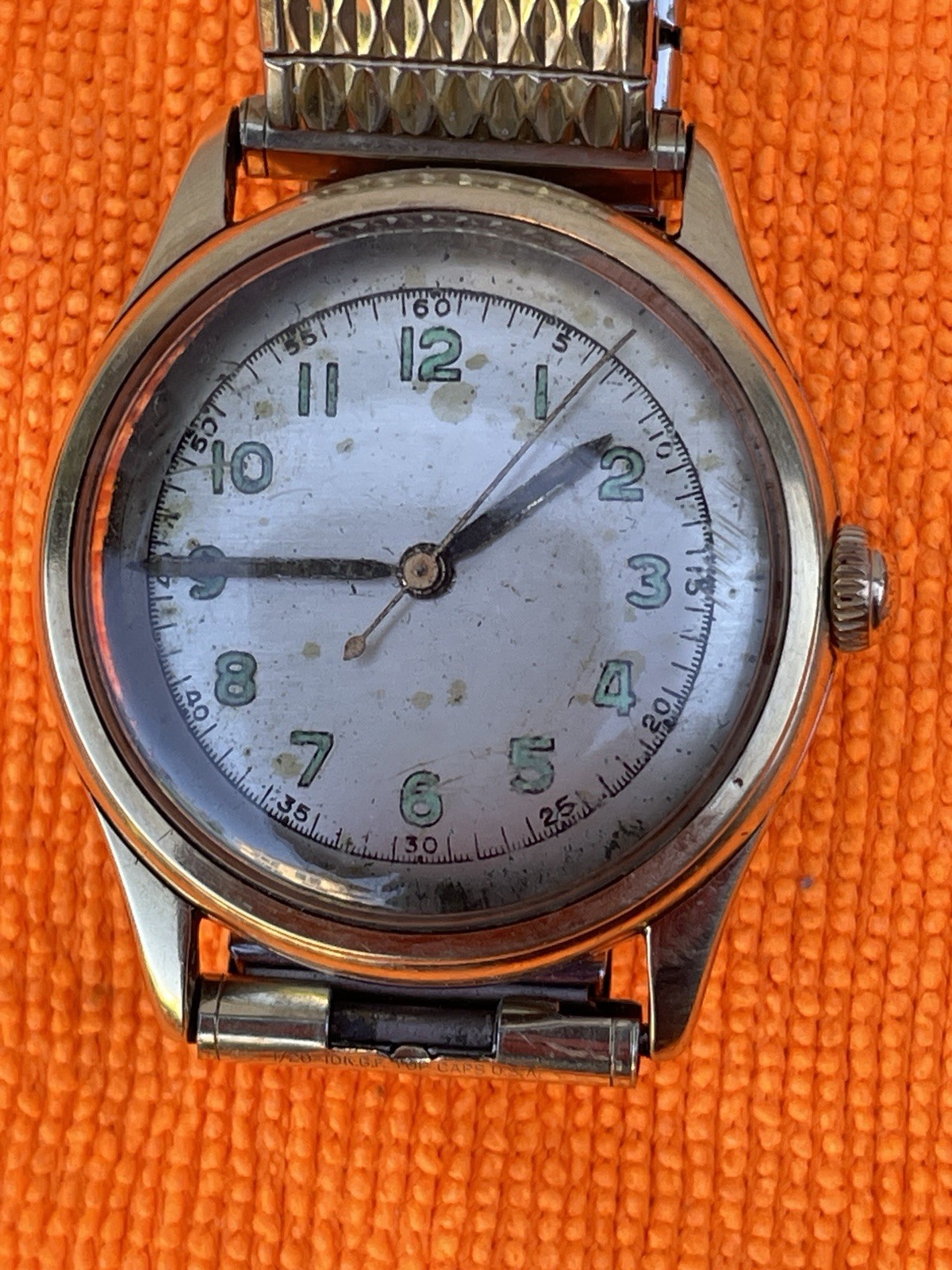 Swiss Turtle 17 Jewels Auto Mechanical Men’s Stainless Steel Back RUNNING