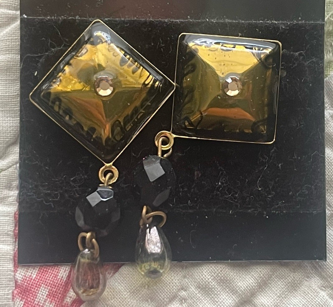 EARRINGS LOT DANGLE DROP HOOP STUD