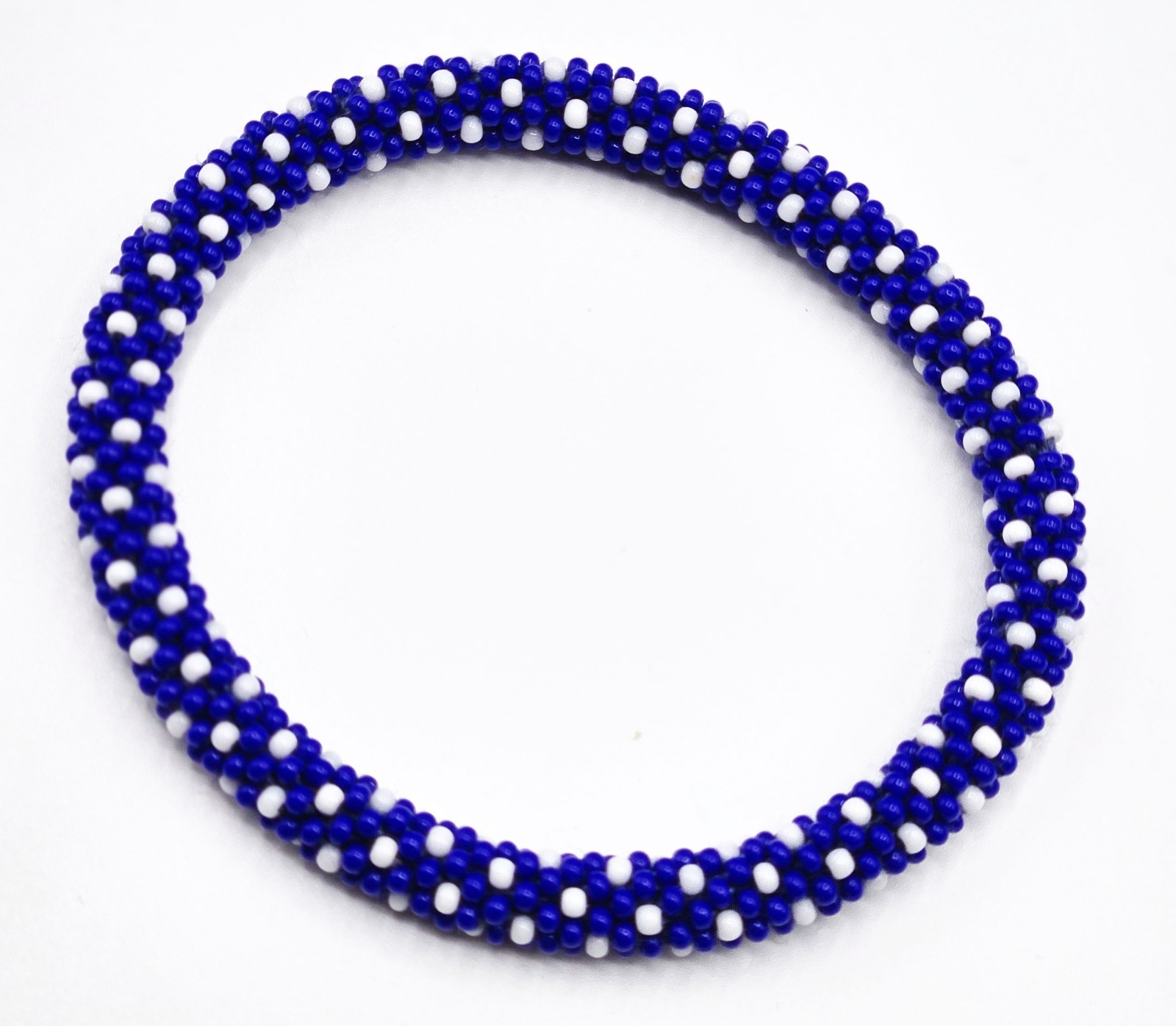 6 PCS NEPAL Glass Seed Bead Handmade Beaded Crochet Roll On Bracelets-Jewelry