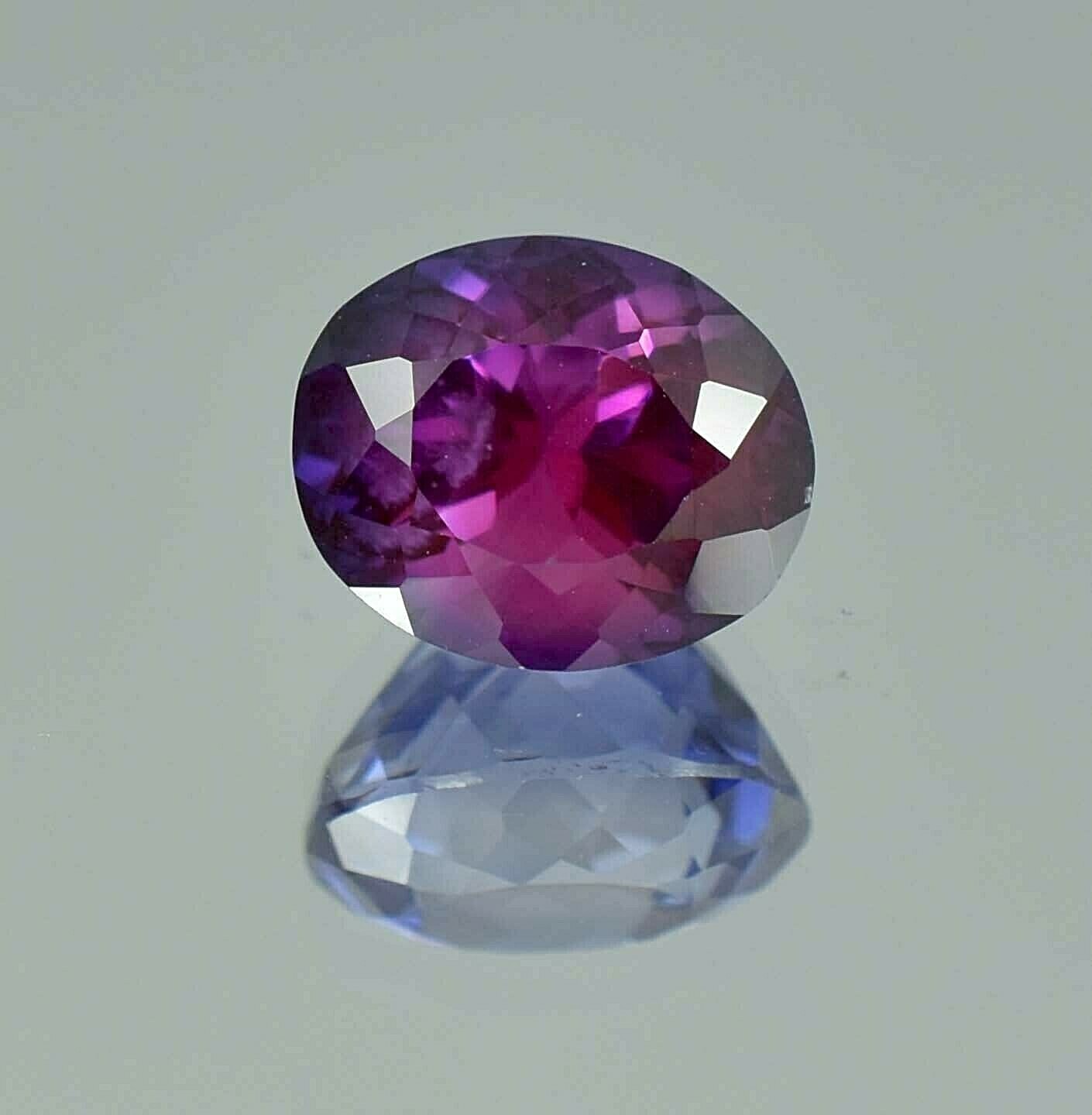 AAA Grade Natural Ceylon Bi-color Sapphire Oval Cut Loose Gemstone 5.00 Ct