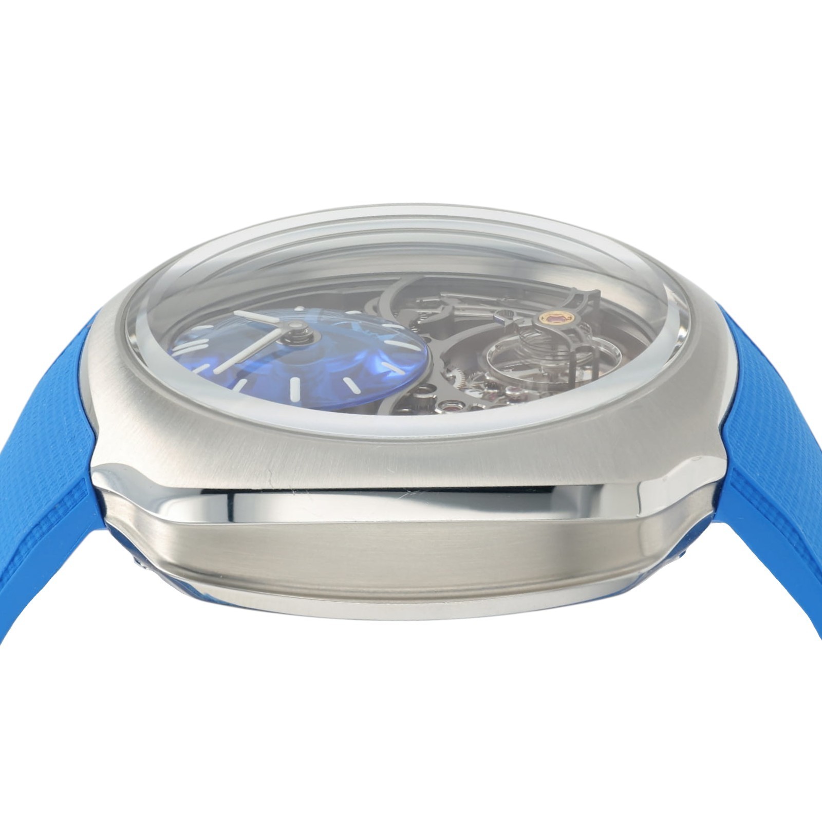 H. Moser & CIE Streamliner Alpine Skeleton Dial Steel 42mm Automatic 6811-1200