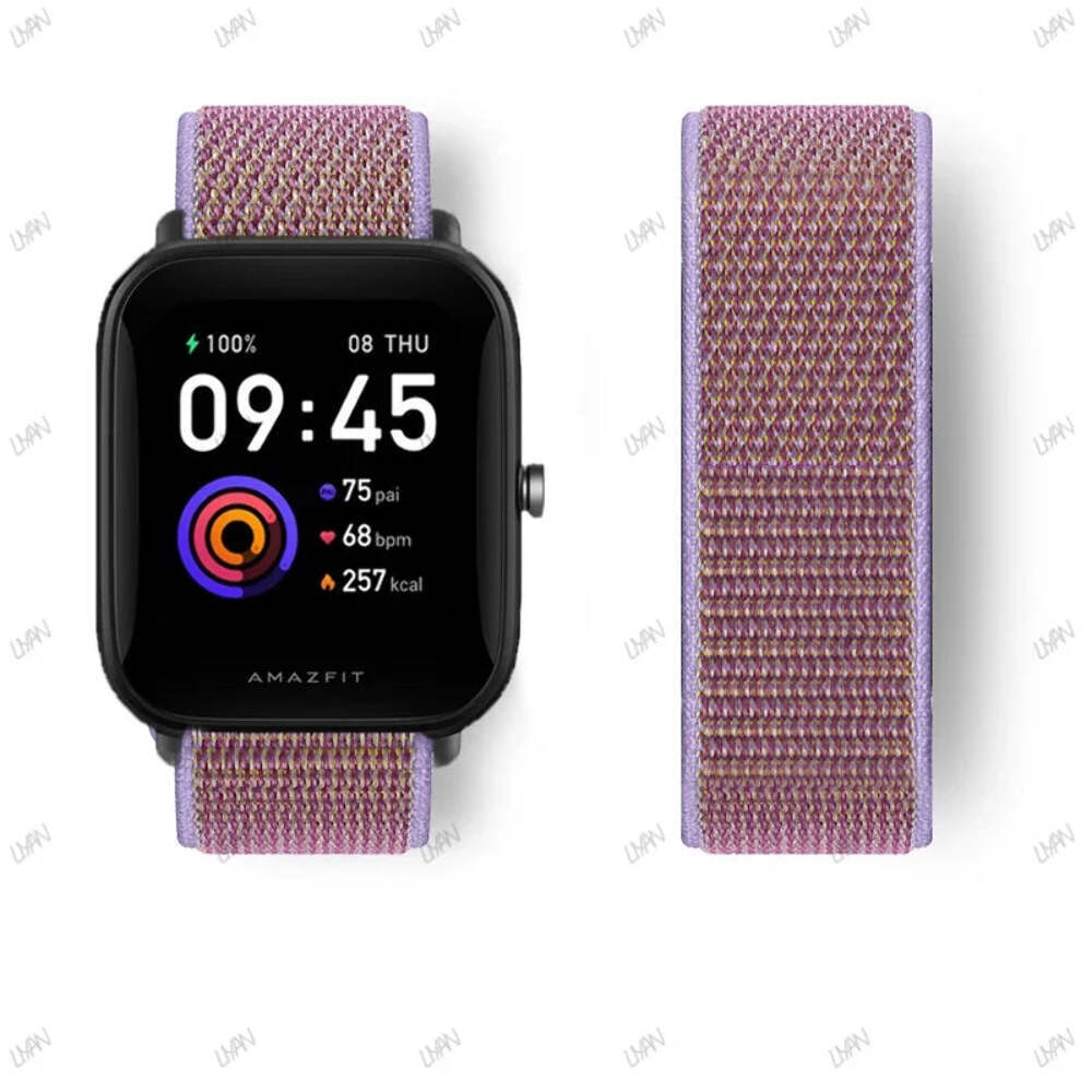 20mm/22mm watch band For Amazfit GTR/GTS 4-3-2-2e/GTR 42mm-47mm/bip-U-S-lite Nyl