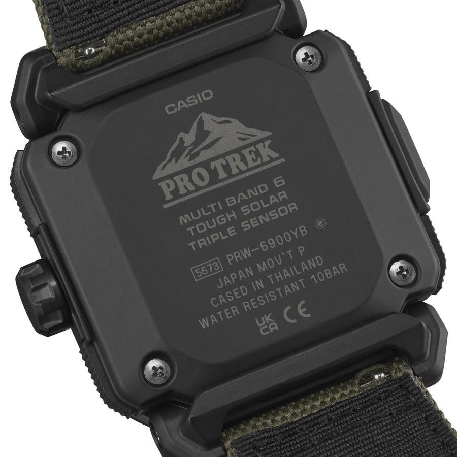 CASIO PRO TREK PRW-6900YB-3JF Climber Line CORDURA Analog Digital Men’s Watch